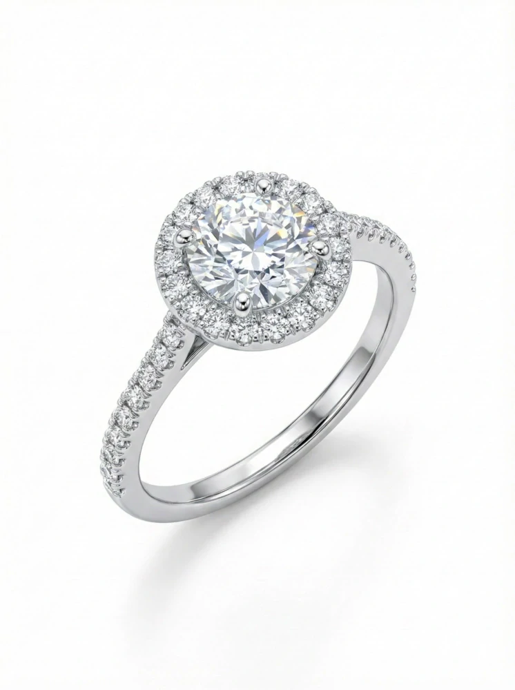Prsten „Halo Princess Brilliance“