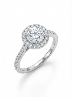 Prsten „Halo Princess Brilliance“