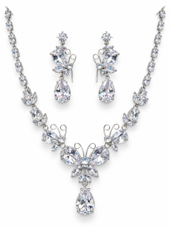 CRYSTAL BUTTERFLY – Luxusní plesová souprava s motýly