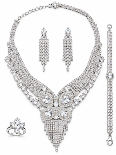 ROYAL CRYSTAL – Luxusní plesová a svatební šperková souprava
