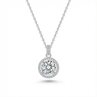 Náhrdelník „Halo Solitaire Brilliance“