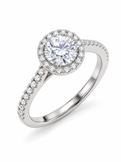 SERENA 1CT – Luxusní stříbrný prsten s moissanitem a zirkony | ANU JEWELRY